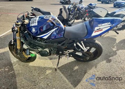 2005 Suzuki Gsx-R750 K из США, поврежденный, VIN JS1GR7JA952100897